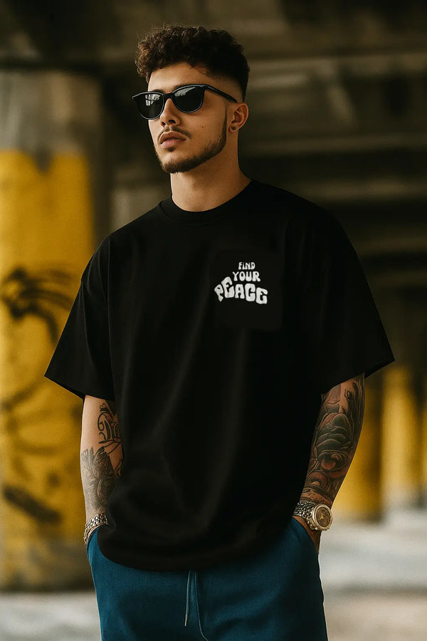 Find Your Peace Embroidery Tee