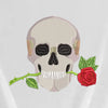 SkullRose Embroidery Tee