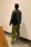 Metallic Winter Jacket Black