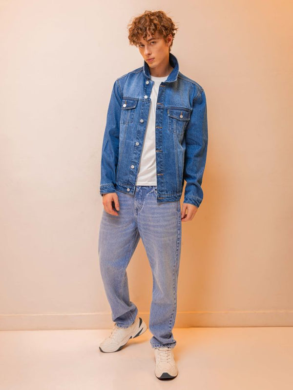 Denim Jacket Navy Blue